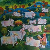 Chandru S Hiremath paintings