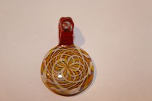 Glass Pendant (Reticello)