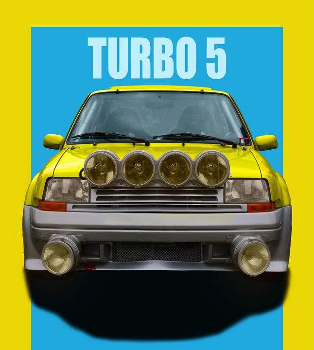 Turbo 5 - Mansky's automotive art