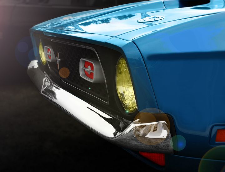 Forg Mustang GT - Mansky's automotive art