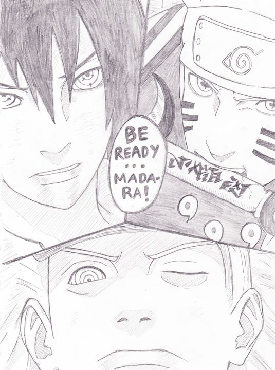 NARUTO Comic Snippet Redraw 3 - Ucum Store