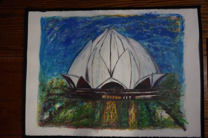 How To Draw The Lotus Temple, Lotus Temple, Step by Step, Drawing Guide, by  Dawn - DragoArt