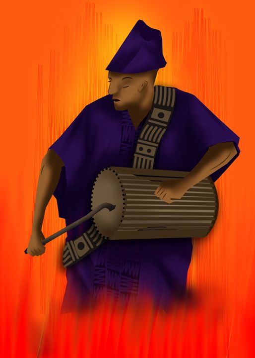 Batterista africano - KchronArtistoryBatterista africano - KchronArtistory  