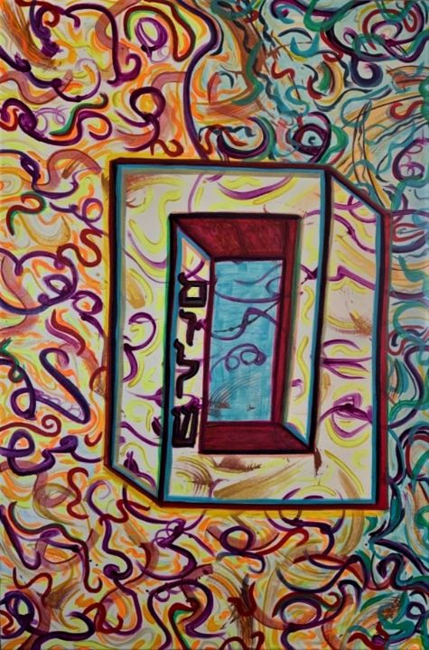 Shalom: A Peace Portal - Kindness Canvases by Arlette Stella