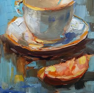 Tea time - NatikArt - Paintings & Prints, Still Life, Other Still