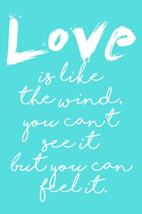 Love is like the wind