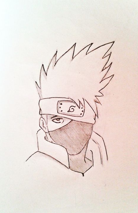 Drawing of Kakashi (naruto). - manga - Drawings & Illustration, Childrens  Art, Comics - ArtPal