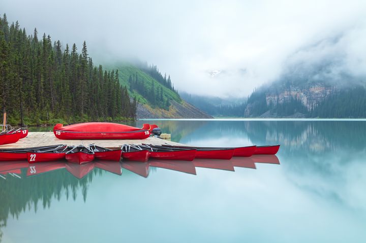 red canoes - Jonathan Nguyen
