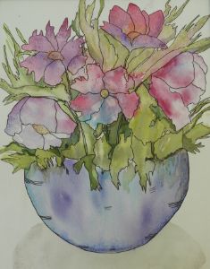 Lilac bowl