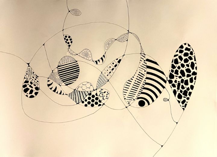 Lines and Swirls - Karan S. Penton Designs