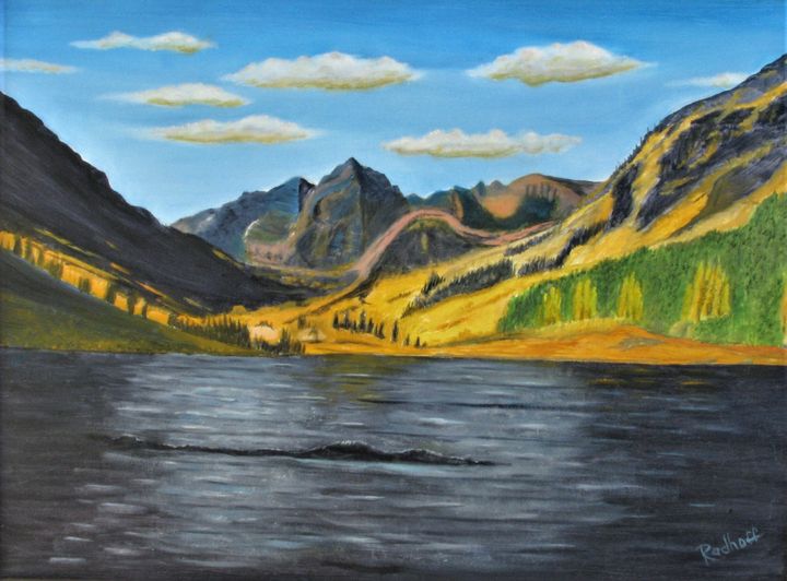 Mountain with Lake - Mr. Ron Radhoff