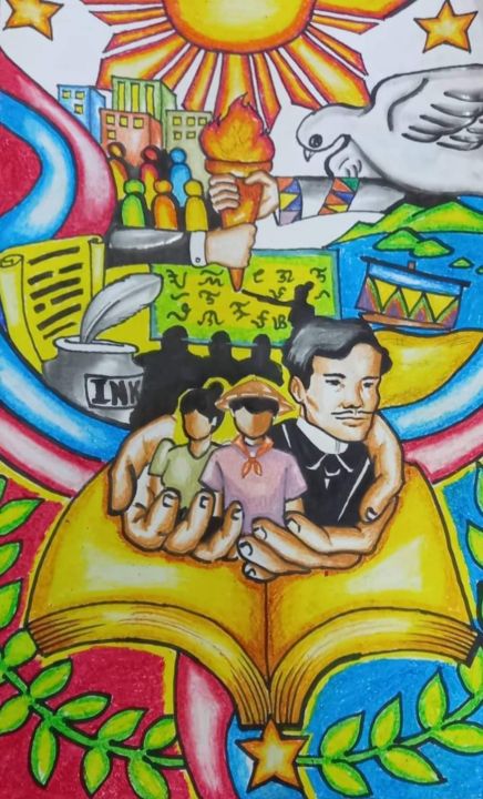 Poster Making Buwan Ng Wika Alramino Drawings Illustration