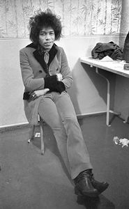 Jimi Hendrix Backstage