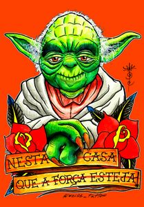 Yoda Master 4 - WEISS TATTOO - Paintings & Prints, Entertainment