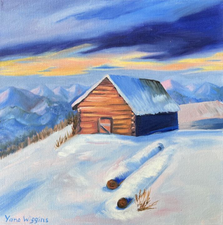 Warm winter - Paint me plus by Yana Wiggins