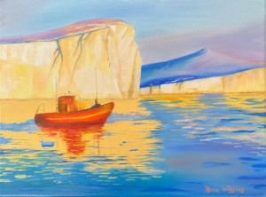 Cold sea - Paint me plus by Yana Wiggins