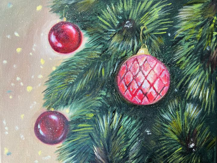 Christmas ornaments - Paint me plus by Yana Wiggins