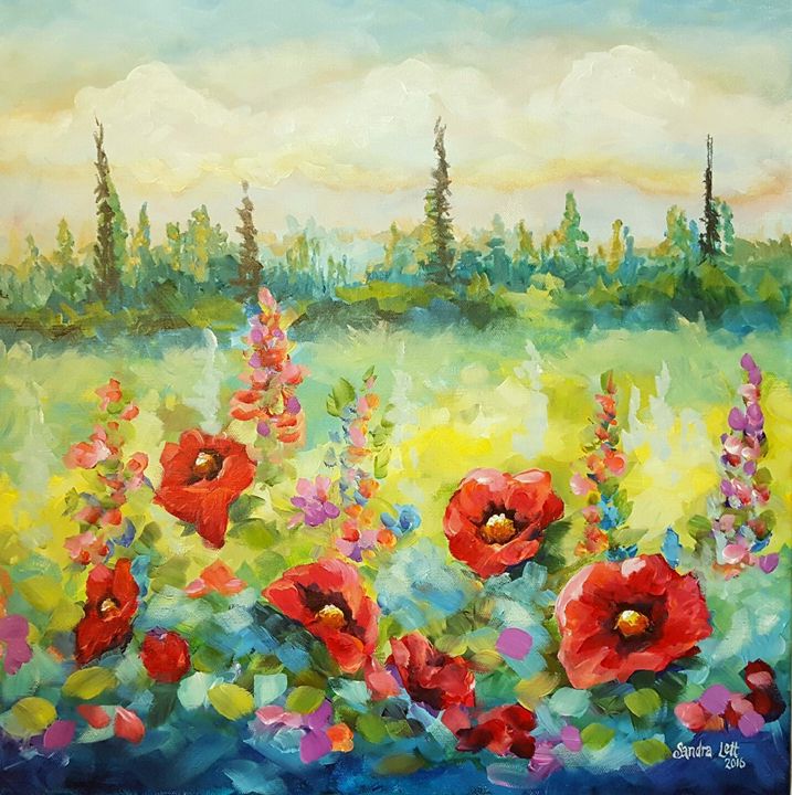 Poppies - Sandra Lett
