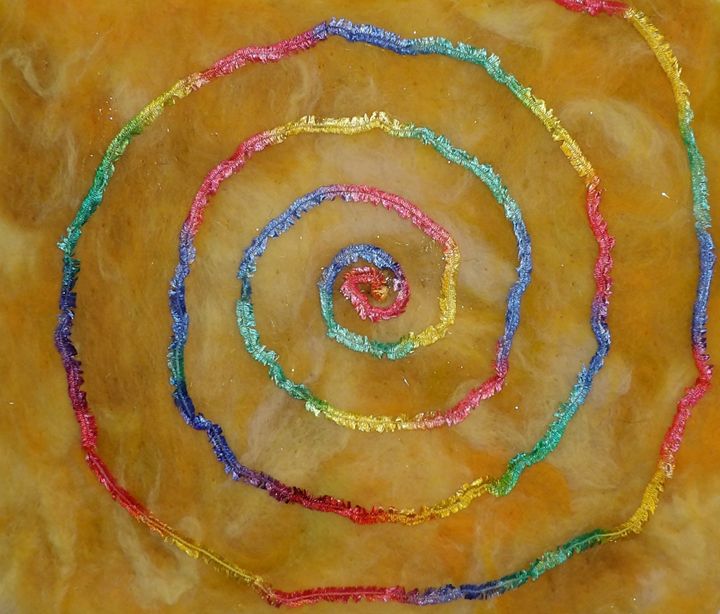 Element Sun Spiral - Tiny Acorn Arts