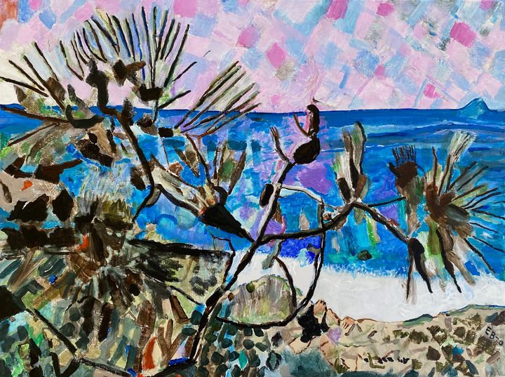 Torrey Pine-Sold in the USA - Ezra Bejar's Art Studio