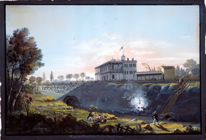 Tunnel of the Harlem Railroad - Leandroartes