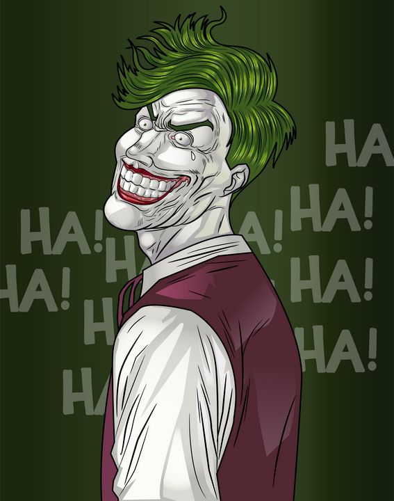 The sinister Joker - Addi Rujoh