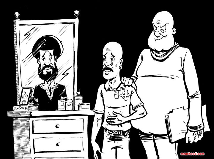 Double - Inktober 2018 (29\31) - M. Rasheed Cartoons