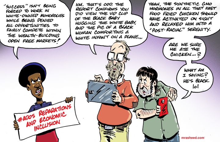 Data-Driven Activism is the Defen... - M. Rasheed Cartoons