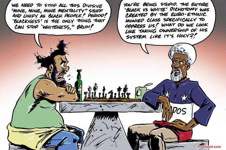 The Opposite of 'Whiteness' is FR... - M. Rasheed Cartoons