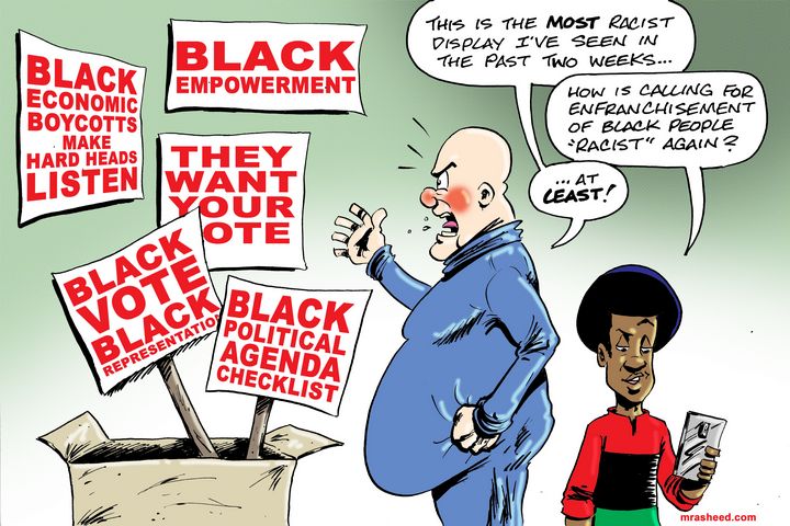 Election Day: The Triggering - M. Rasheed Cartoons