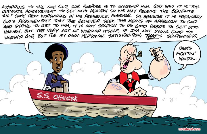 The Ancillary Benefits of Selfles... - M. Rasheed Cartoons - Drawings ...