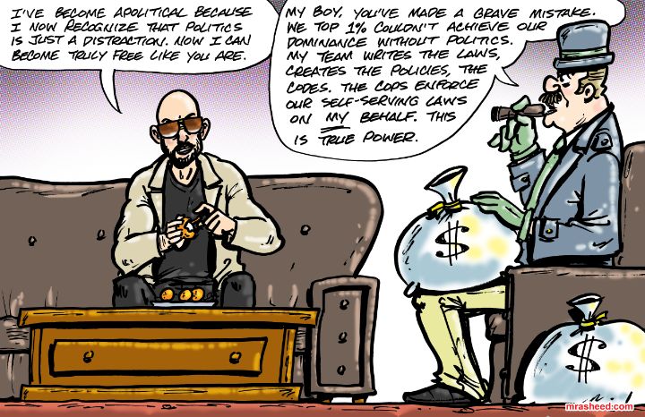 Interview with the One Percent - M. Rasheed Cartoons