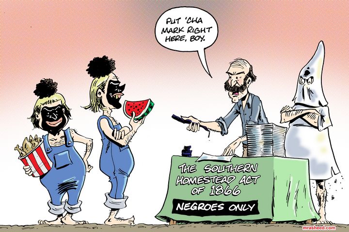 The Five-Dollar Negro - M. Rasheed Cartoons