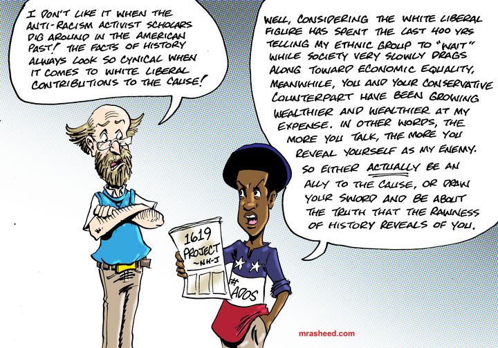 History Without the Pro-Racism... - M. Rasheed Cartoons - Drawings ...