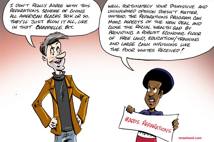 Opinionated, Uninformed, Racist P... - M. Rasheed Cartoons