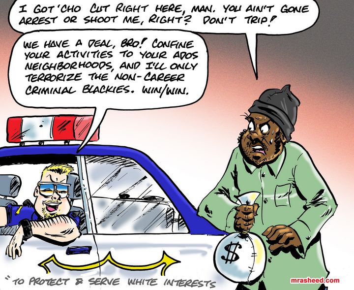 A Deal Betwixt Devils - M. Rasheed Cartoons