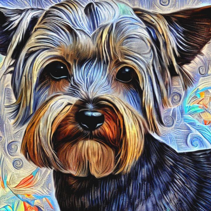 TERRIER 3 - IMPACTEES STREETWEAR: ARTWORKS - Digital Art, Animals, Birds, &  Fish, Dogs & Puppies, Other Dogs & Puppies - ArtPal
