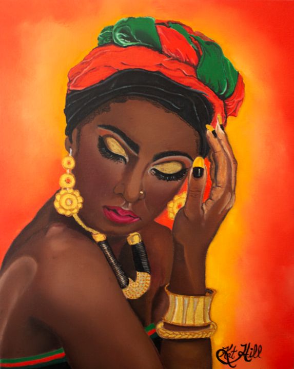 Africa - T.K.P. Art - Paintings & Prints, People & Figures