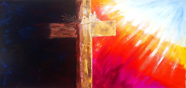 Light Breaks Dark - Nicole Crose - Paintings & Prints, Religion ...