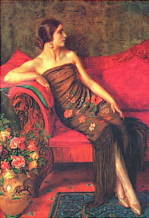 Rosa Granadina - G.O.W. Apperley RA RI (1884-1960)