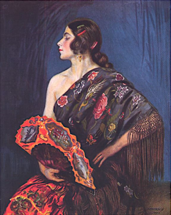 La Maja - G.O.W. Apperley RA RI (1884-1960)