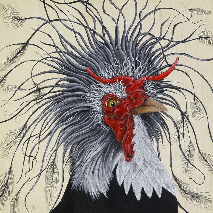 Polish Rooster - Skee Goedhart Fine Art