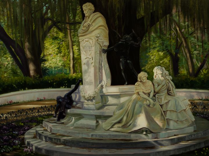 Monument to Becquer - Jose Miguel Blanco