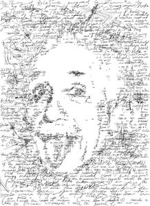 Einstein's thought illustration