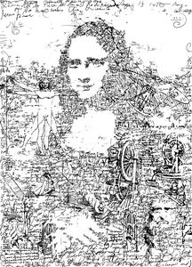 Da Vinci's thought illustration