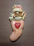 Baby Girl's First Christmas Ornament