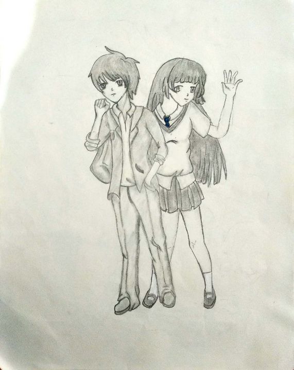 Anime - Drawing - Drawings & Illustration, People & Figures, Animation,  Anime, & Comics, Anime - ArtPal