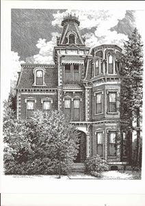 Victorian House - Miller's Pen - Drawings & Illustration, Buildings ...