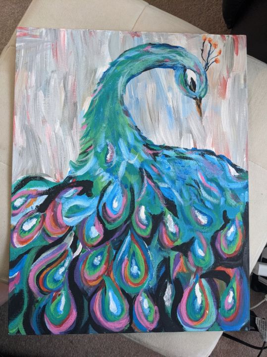 Peacock - By Hilary