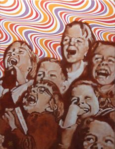 Children's psychedelic laughter
